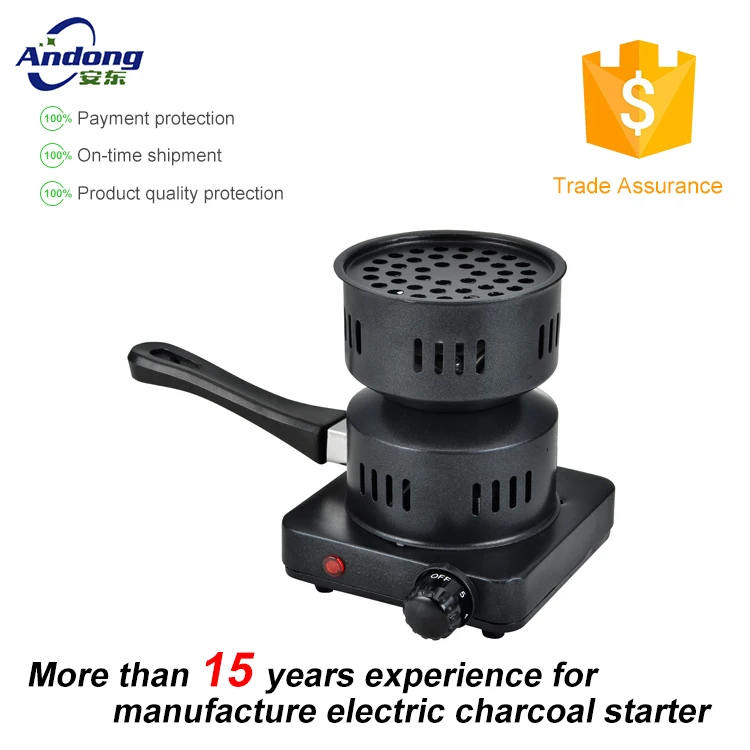 Andong top quality intelligent temperature shisha mini hookah charcoal burner for coal starter