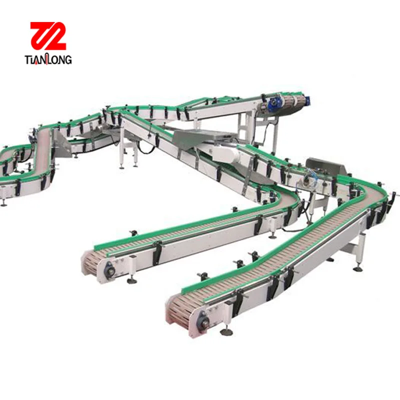 Depalletizer Table Conveyor For Bottles and Cans
