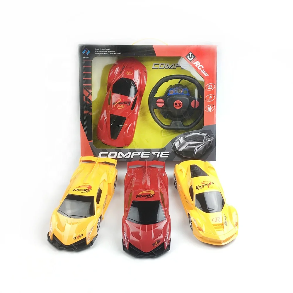 Fun birthday gift plastic model rc car 1:14 rc car set machines model electric car toys .