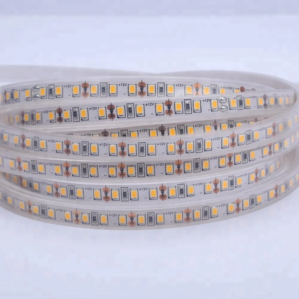 China Supplier DC12V 24V 220V 60LED 120LED IP65 Waterproof 3014 5630 2835 White LED Strip Light