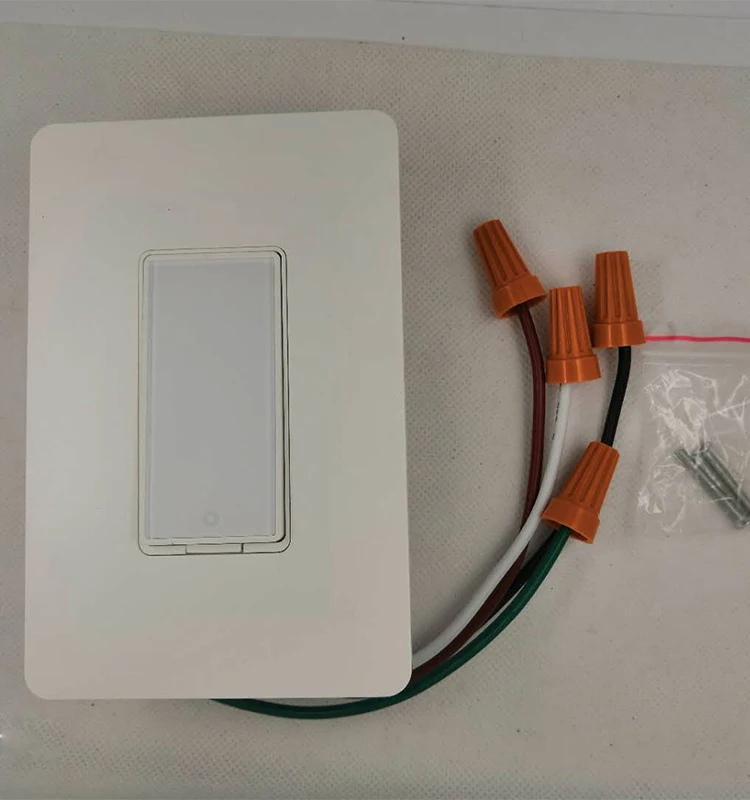 10 years factory fast delivery custom logo WiFi US 1Gang Smart Wifi Wireless Remote Control Wall Light Switch