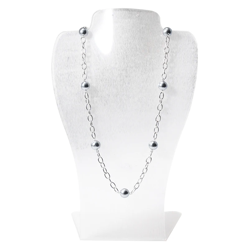 high quality indian long shell pearl bead necklace designs