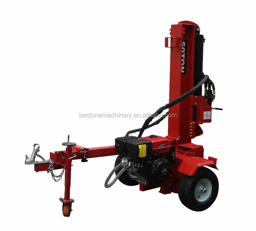 
Gasoline 15HP Lifan Engine 50 Ton Wood Log Splitter with 65cm Log Length 
