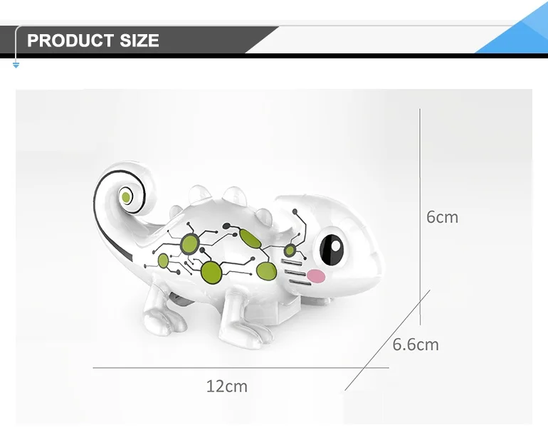 Newest chameleon robot line follower toy