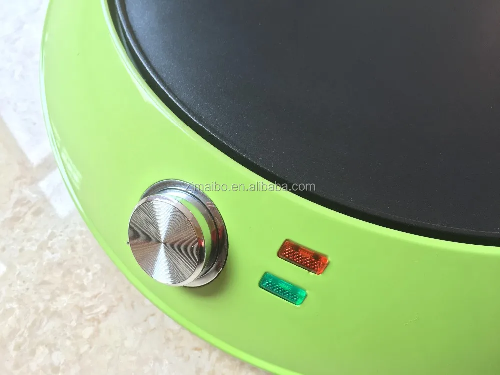 Maibo 2022 New Professional Commercial Automatic Adjustable Temperature Portable Non Stick Pancake Pan Cake Crepe Make