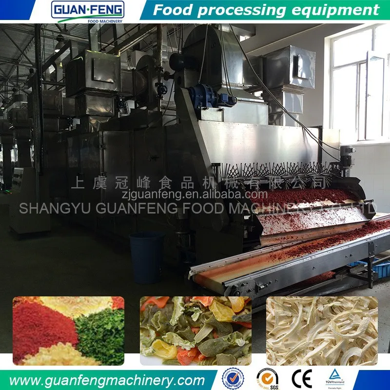 Vegetables and fruits dehydrator spring onion drying line