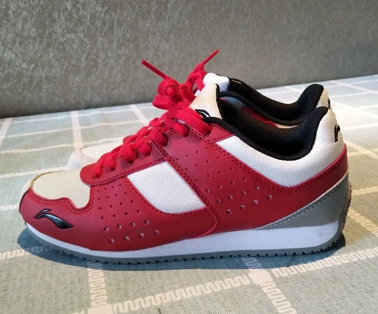 Fencing Shoes Low cut Li Ning Red