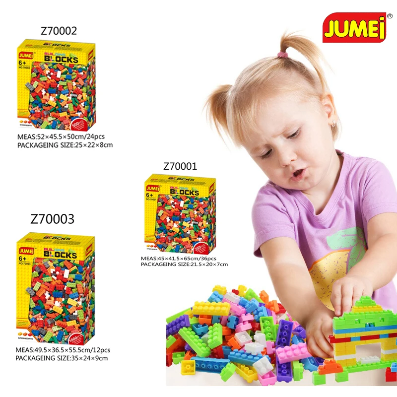 Top Selling Kids Blocks 500PCS ABS Plastic Designer Small Particle Assembled Building Blocks Friend Educational Toys