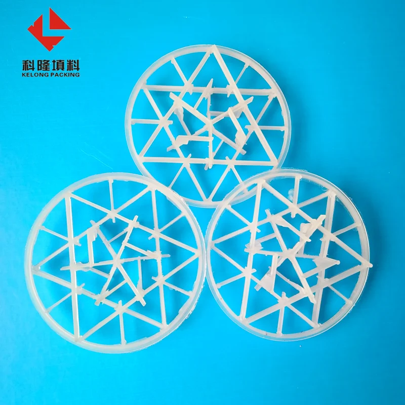 Polypropylene Plastic crystal flake ring snowflake packing ring