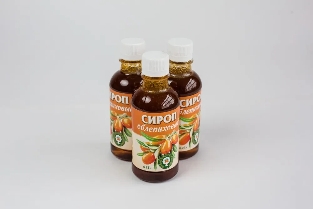 
100% Natural Buckthorn Sea Buckthorn Juice Syrup 