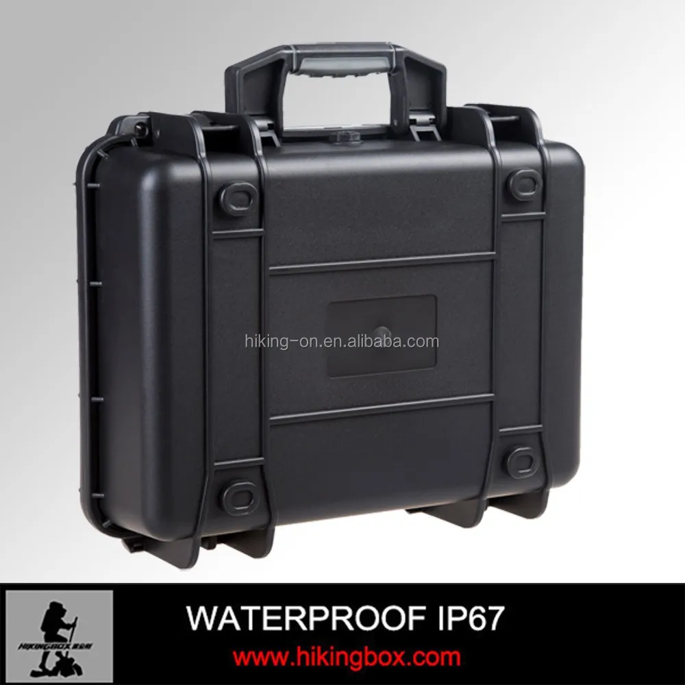 Heavy duty plastic shockproof waterproof equipment carrying transport case HTC013-2