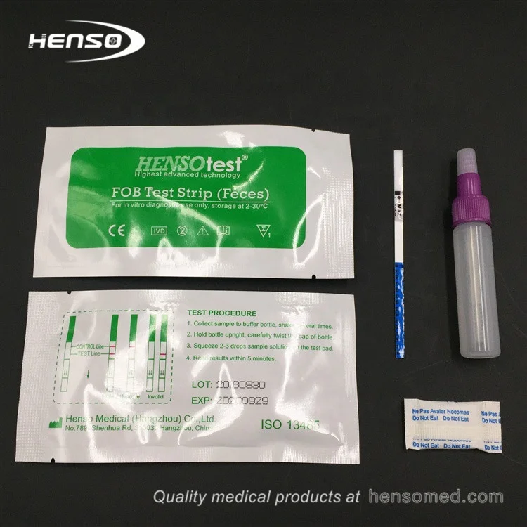 
One Step Fecal Occult Blood FOB Test Strip 