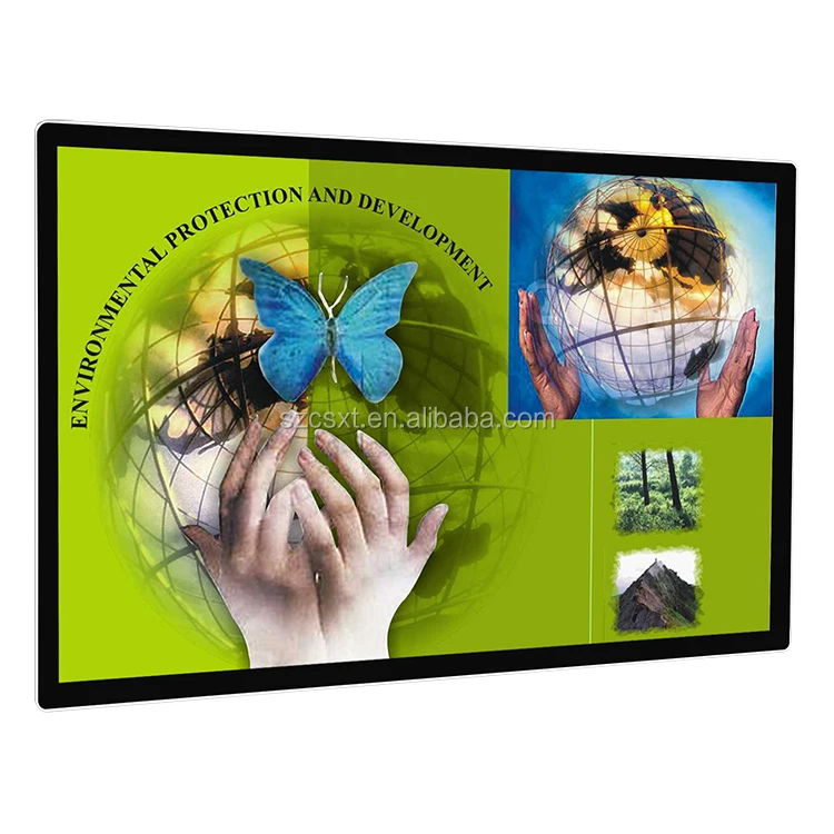 
32 43 49 55 65 inch wall mounted lcd commercial advertising display touch screen monitor tv screen ads digital signage displays 