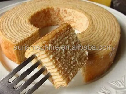 Good Quality Single/6 pieces /12 pieces baumkuchen rings cake making machine