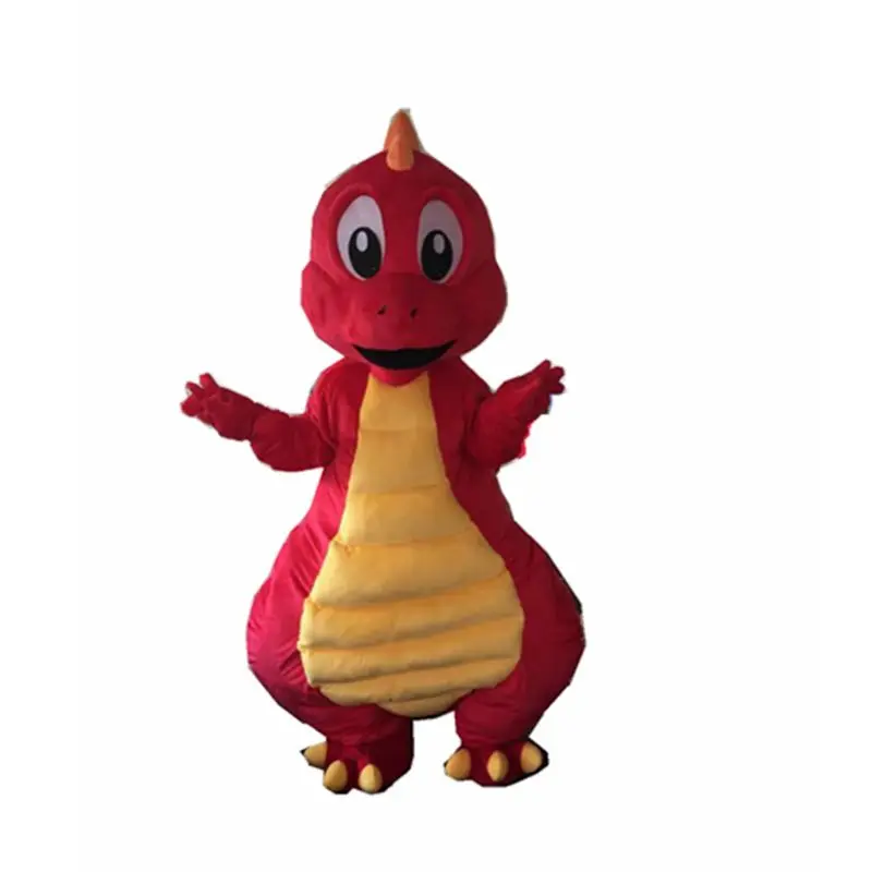 
Life size walking red dragon mascot costume dragon mascot for adult  (60321271060)