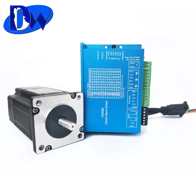 largest speed than open loop type manufacture nema 24 encoder step motor