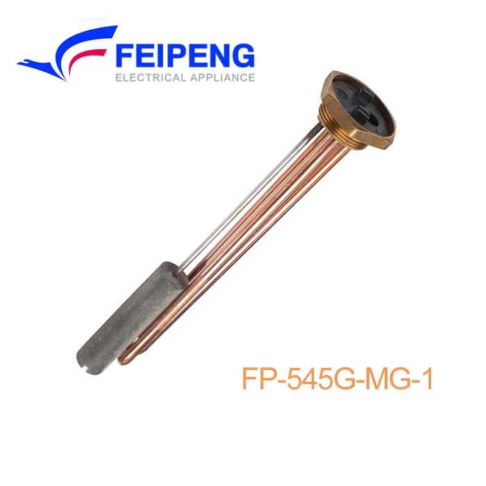 
220V 1.5kw 2kw 4kw copper brass tubular heating elements with thermostat 
