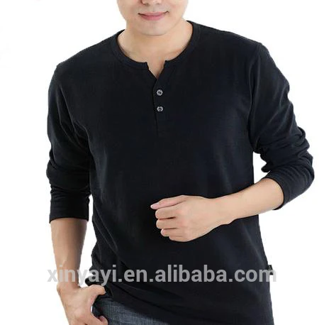 Оптовая продажа последние модный дизайн футболки / с длинным рукавом v-образным вырезом футболки для мужчин из швейная фабрика