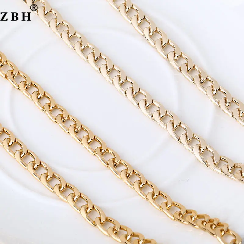 Decorative Fashion Jewelry Chain Gold Metal Chain For Bag Accessory