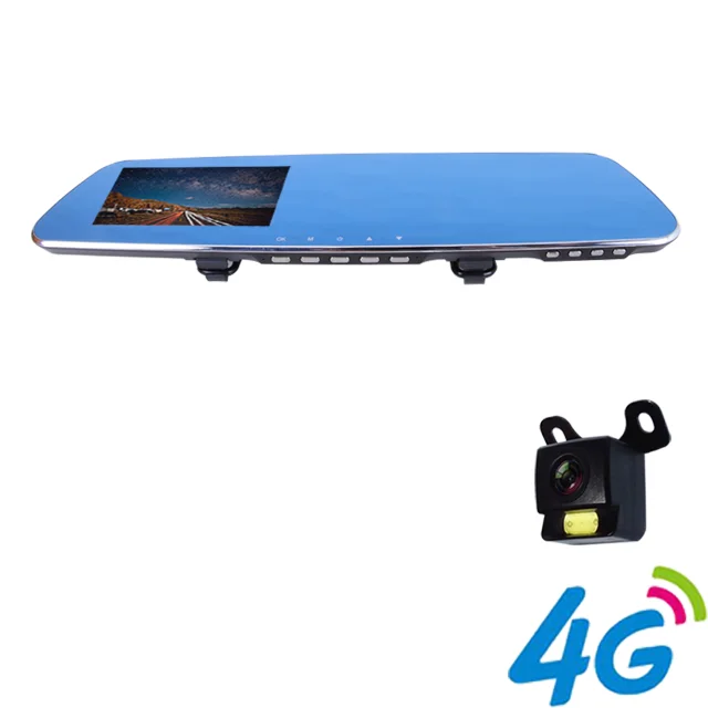 Car DVR mirror rearview mirror car gps with dvr FHD 1080p Parking monitoring dashcam FC760