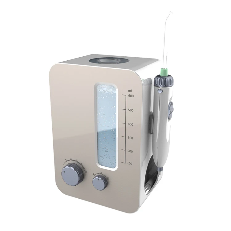 
2018 New style water dental flosser 600ml water tank Four tips 