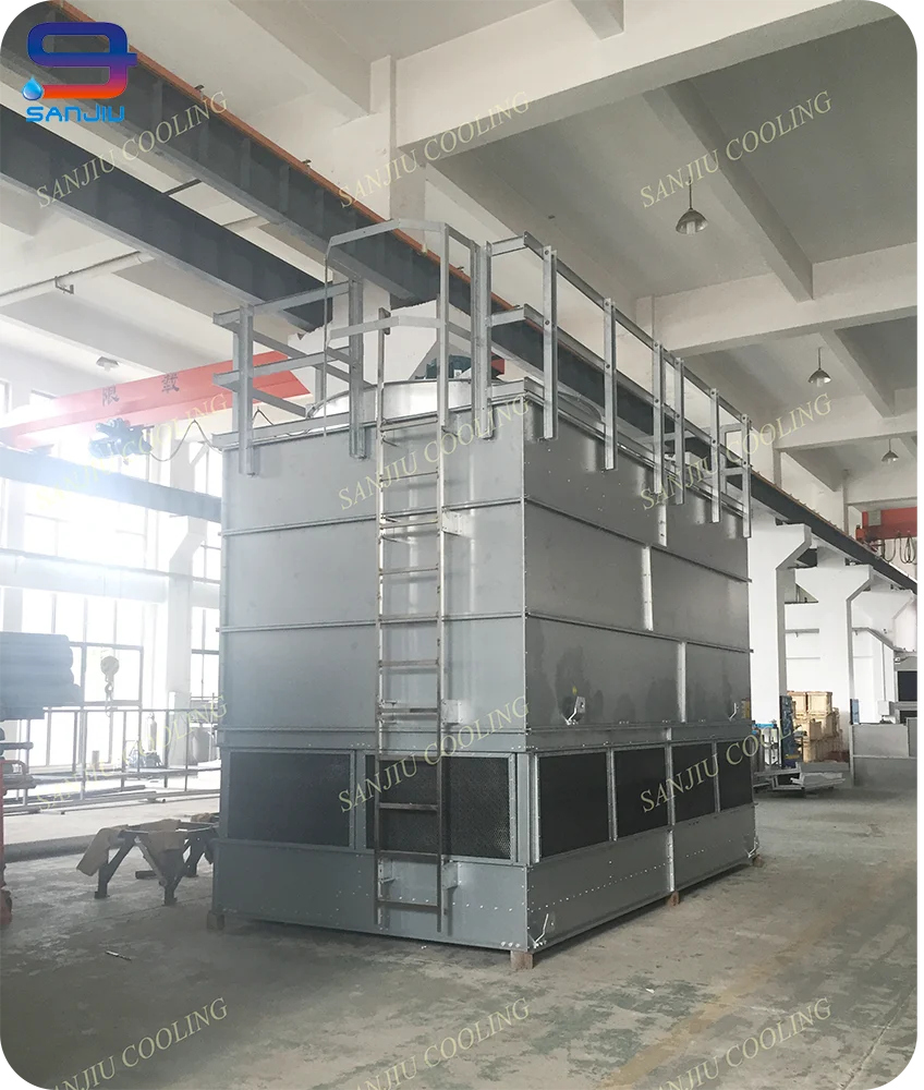Closed Type Square Counter Flow Cooling Tower without Fills