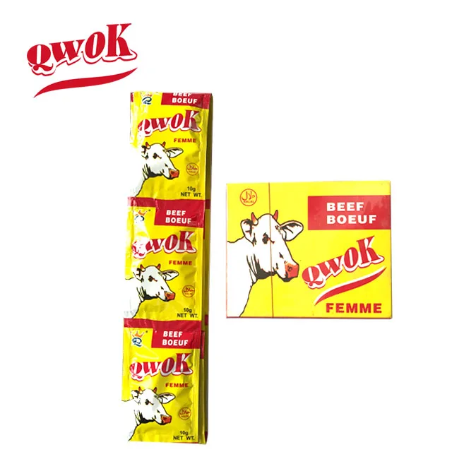 
CHINA FACTORY HALAL AFRICA SPICES CUBE BEEF SEASONING CUBE BOUILLON CUBE 