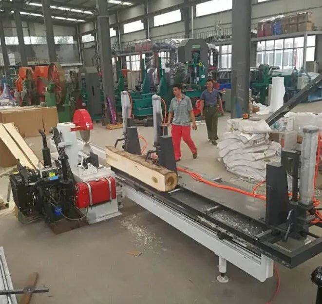 double blade sliding table sawmill circular table saw wood cutting circular saw mill