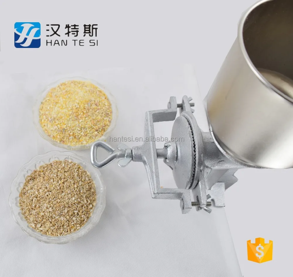 Home Manual Corn Mill Grinder Grain Grinding Machine