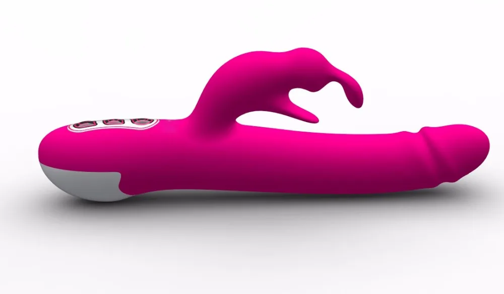 popular multi-speed vibrator, waterproof silicone USB rechargeable vibrator G-spot stimulator vibrating wand massager for women