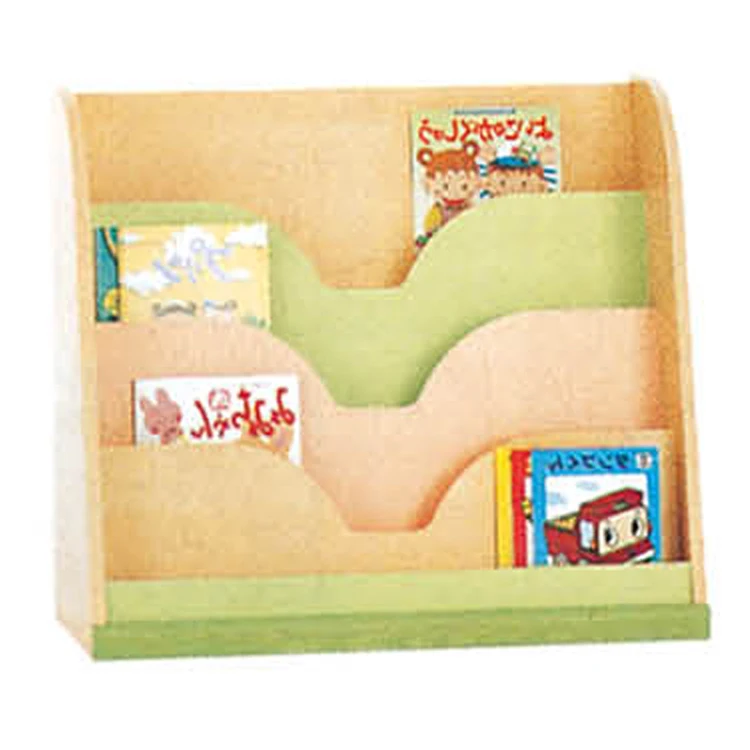 
Durable kindergarten book cabinet furniture kids wooden bookshelf wood made in guangdong 