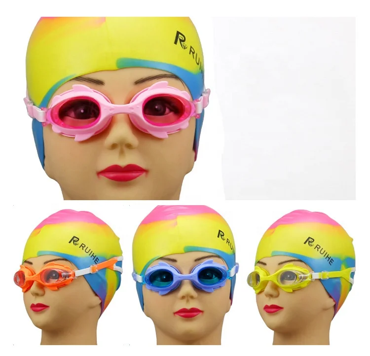 
Sinle swimming goggles no leaking anti fog uv protection cooloo kids swim goggles 