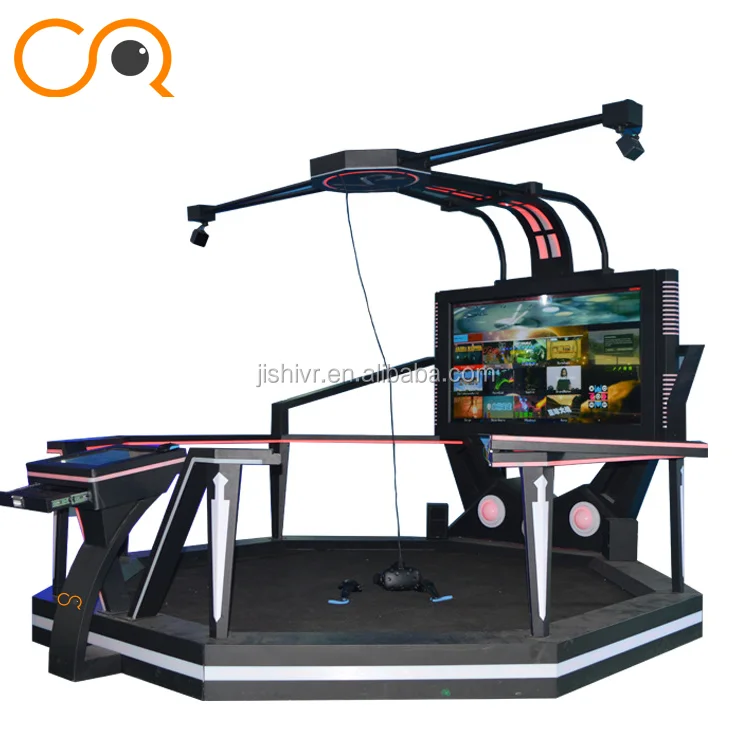Factory Price Indoor Games Machine HTC VIVE Virtual Reality 9D VR Walker VR Treadmill Applied To Shopping Mall