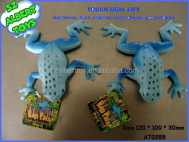 squishy rubber toys stuffed frog animals