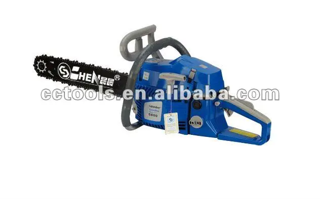 Cutting concrete gasoline chain saw,concrete brick wall cutting diamond chain saw and bar