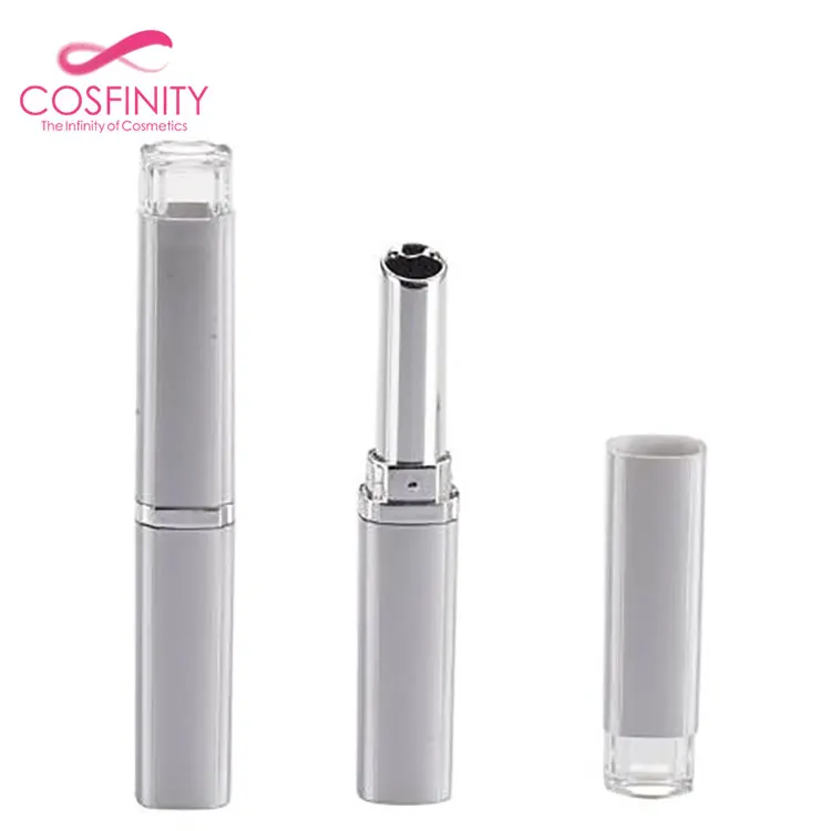 Free sample cosmetic packaging products slim lipstick container / custom lipstick tube