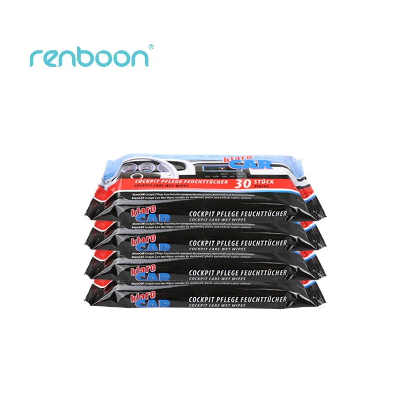 
cockpit shine wipes, car cleaning wipe 