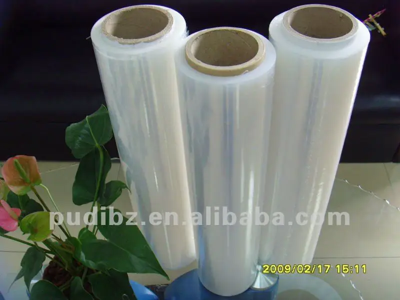 Бесплатный образец LLDPE прозрачная пластиковая пленка для