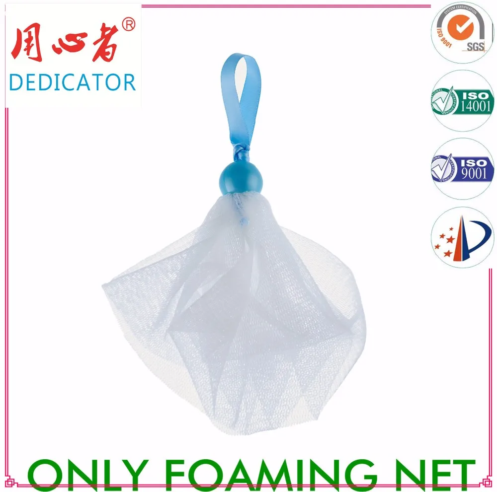 Foam net Facial cleanser  plastic net bag mesh B14