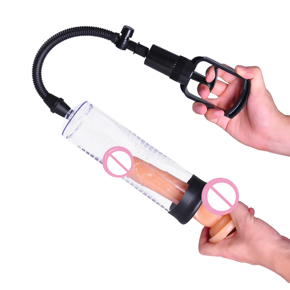 Enlargement Sucking Masturbator Vacuum Train Enlarger Penis Pump Cylinder For Male