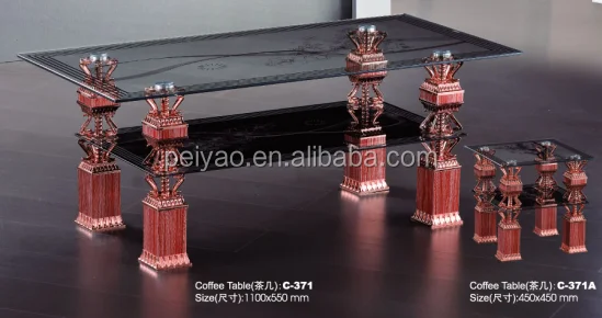 Tempered Glass Coffee Table for India market