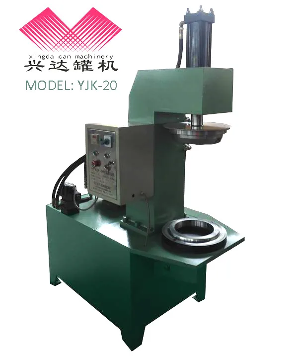 YJK-20 Drum pre-curling and flanging machine/flange forming machine