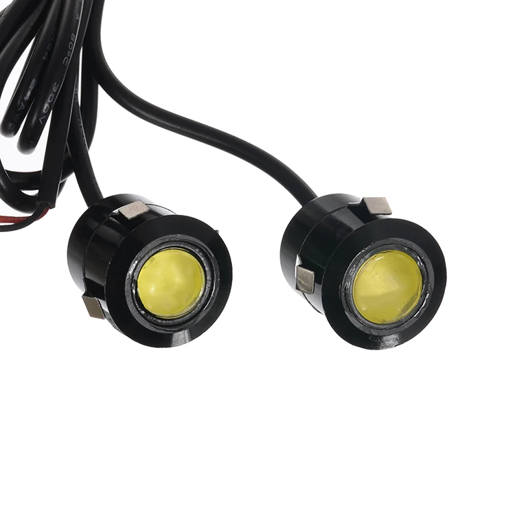 high brightness eagle eyes led daytime running light car lighting waterproof parking tail fog lamp