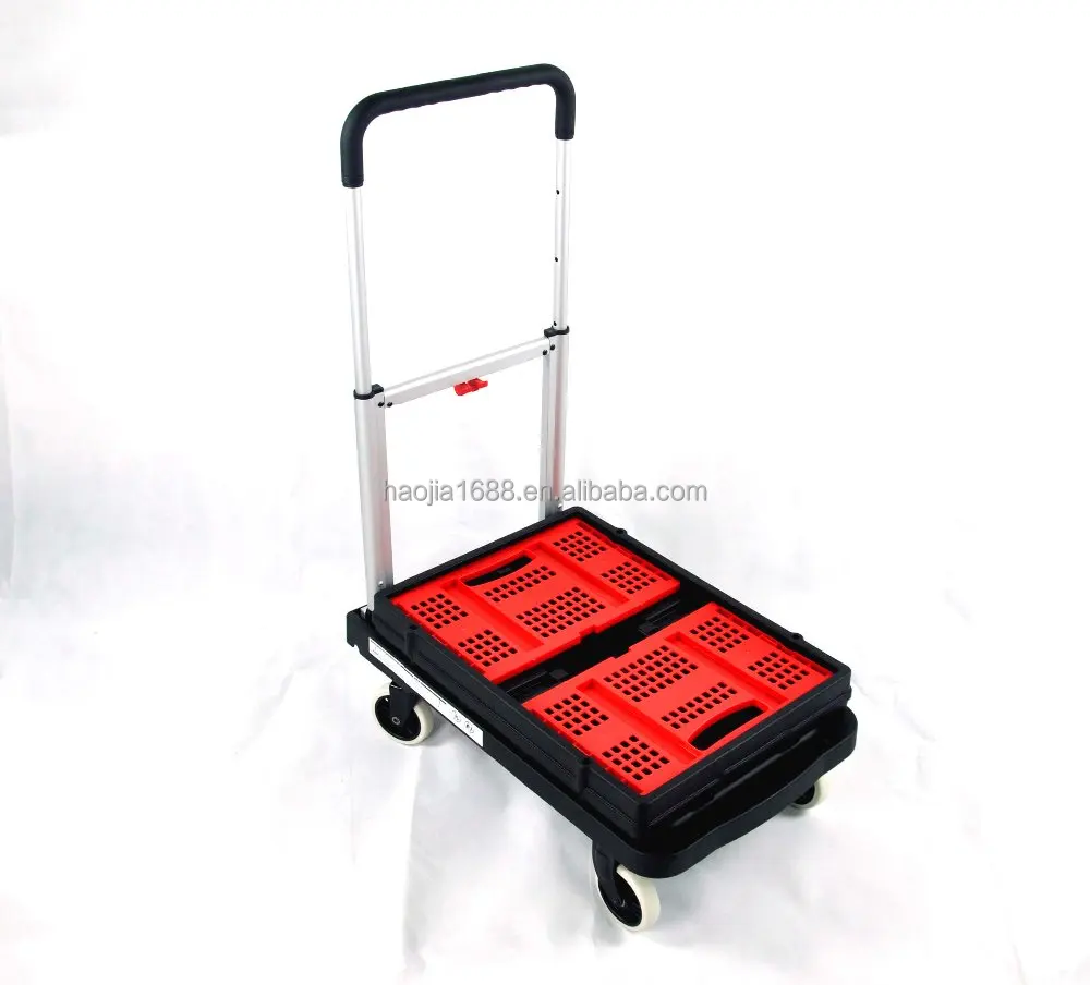 
150kg Foldable hand truck/ hand trolley/ hand cart luggage 