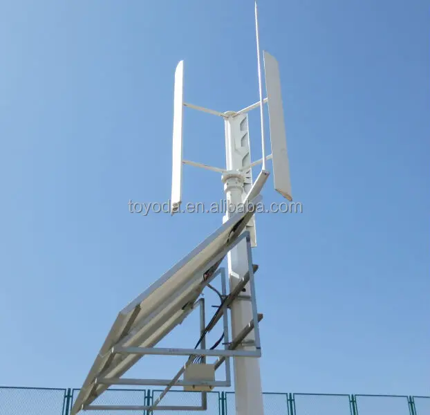 off grid hybrid solar wind power system