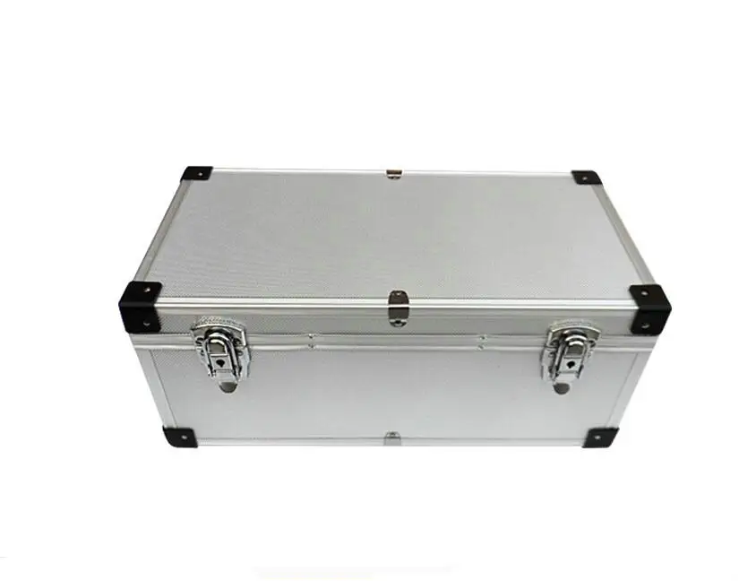 
500pieces Customized aluminum carrying storage box CD case 