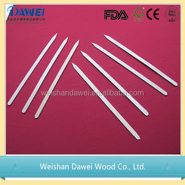 China disposable flat bamboo sticks for bbq