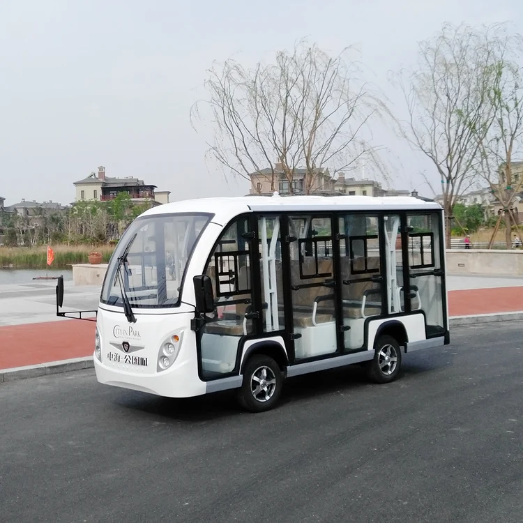 48V/5KW AC motor or 72V 11 passenger electric shuttle bus