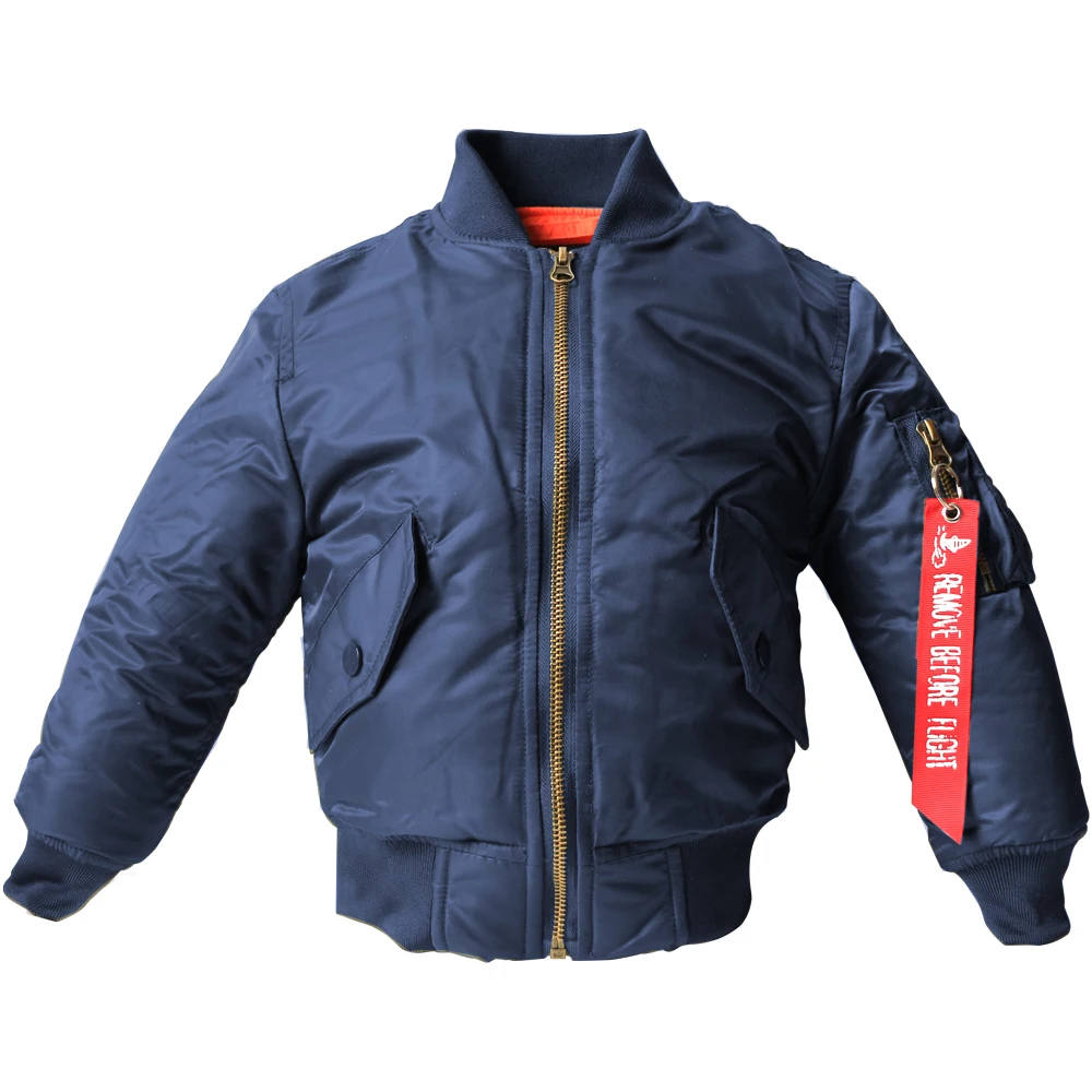 2-12 yesars Children Clothes 2023 Winter Jackets For Boys Coat Kids Warm Bomber Flight Outerwear Coat Baby Jacket