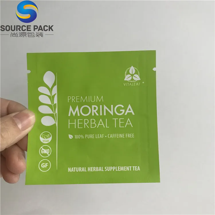 Colorful Printed Aluminum Foil Sachet Printed Empty Tea Bags Wholesale